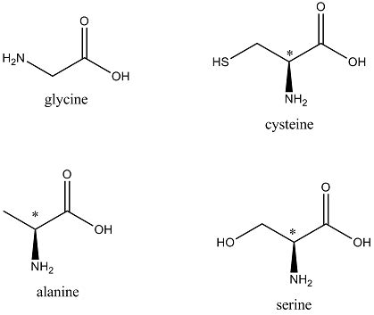 what is the only achiral amino acid